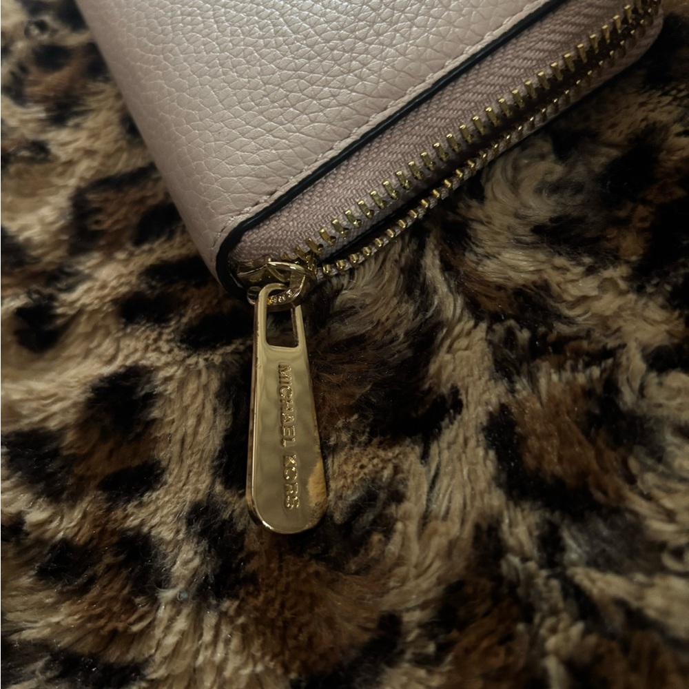 Michael Kors Kenly Large Canvas Leather Tote Crossbody Multi Color - Picture 12 of 14